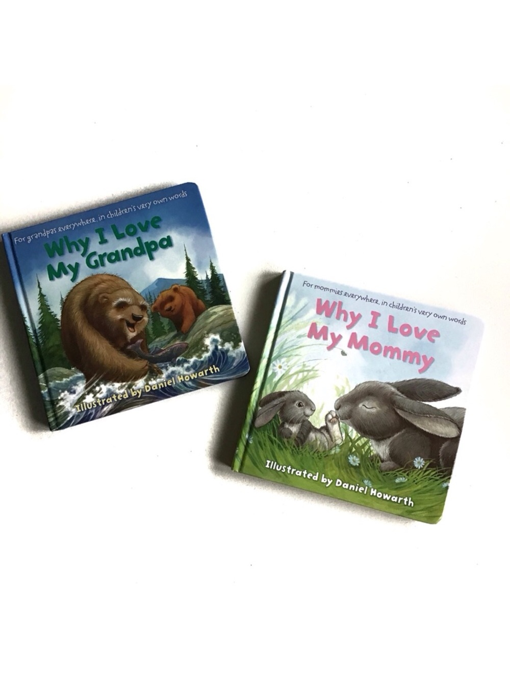 2 Children's Books: Why I Love My Grandpa and Mommy